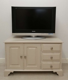 [HF9535] Pine ‘Purbeck Stone’ TV Bench