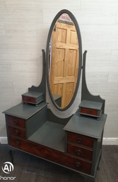 [HF16535] Lovely vintage painted dressing table