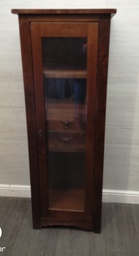 [HF16952] Lovely dark wood slim line display unit