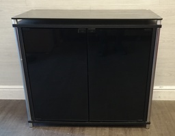 [HF16962] Black neat  sideboard / tv stand