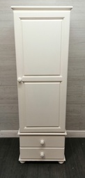 [HF17007] Lovely painted single door wardrobe with drawers