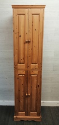 [HF17305] Solid Pine LINEN CUPBOARD/ Wardrobe