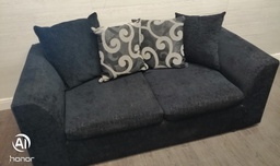[HF17327] Two seater pillow back sofa