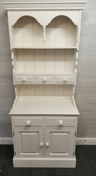 [HF17342] ‘School House White’ Neat Painted Pine Dresser