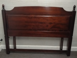 [HF17634] DARK WOOD 4FT 6&quot; HEADBOARD