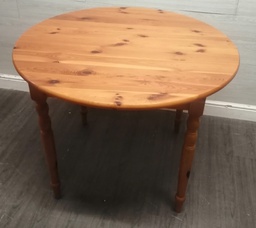 [HF18123] NEAT ROUND PINE TABLE