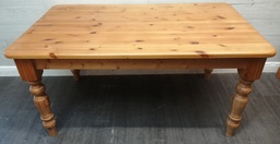 [HF18501] SOLID PINE 5FT DINING TABLE