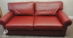 [HF18902] Quality MULTIYORK  Leather Three Seater Sofa