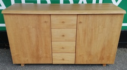 [HF18955] Quality Cherry Wood Sideboard With Drawers From Heals