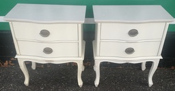 [HF19165] Pair Of French Style bedsides