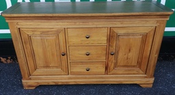 [HF19196] Quality triple oak sideboard