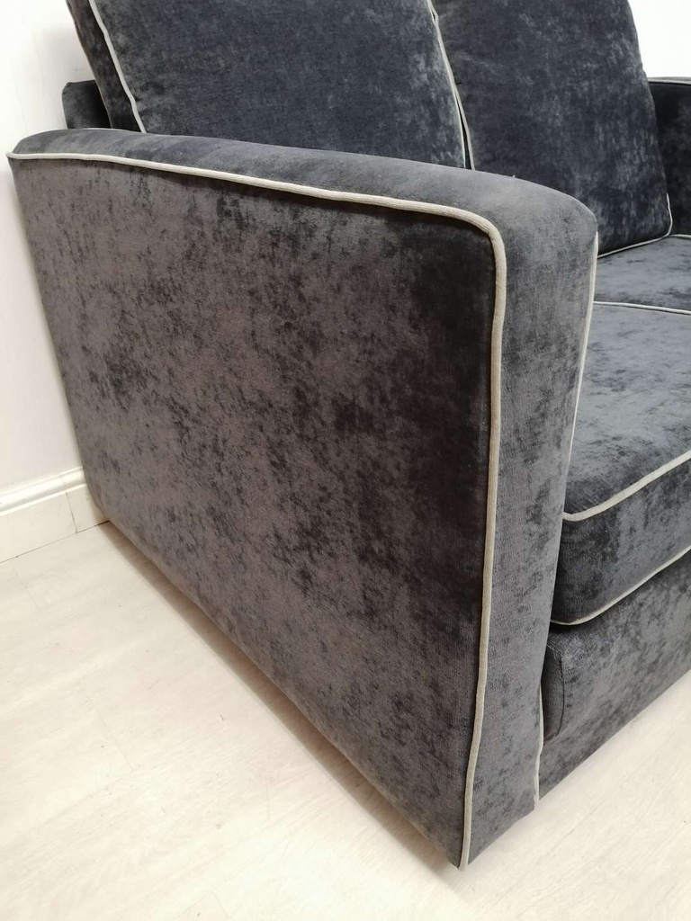 Grey Two Seater Sofa