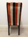 4 x Stripe Back Dining Chairs