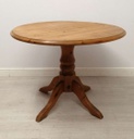 3ft5&quot; Round Pine Table