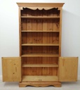 Pine Cupboard Base Bookcase