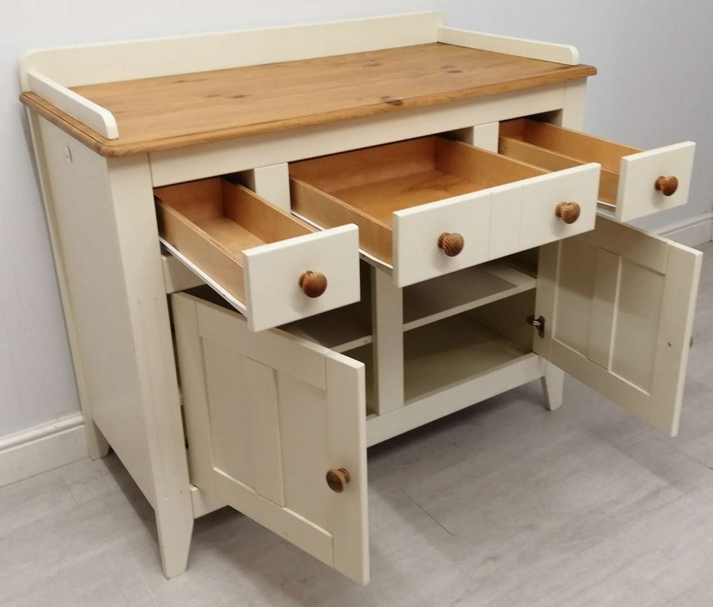 Cream Sideboard with Changing Top