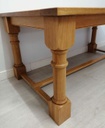 5ft11&quot; Oak Dining Table