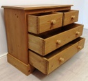 Low Pine Four Drawer Chest
