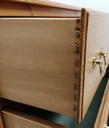 Low &amp; Wide Pine Seven Drawer Chest