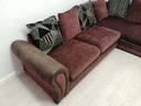 DFS Brown Toned Corner Sofa Bed