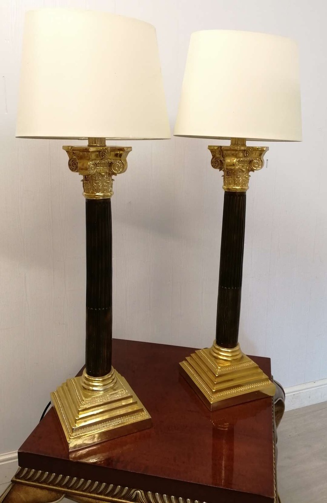Corinthian Column Style Lamp