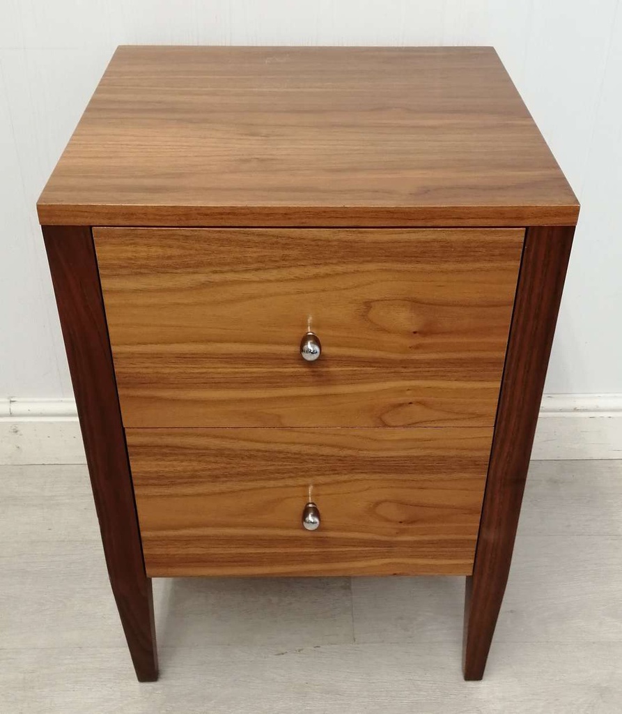 Two Drawer Bedside Chest Pair