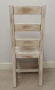 White Washed Ladder Back Chair