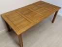 6ft3&quot; Oak Dining Table with Six Chairs