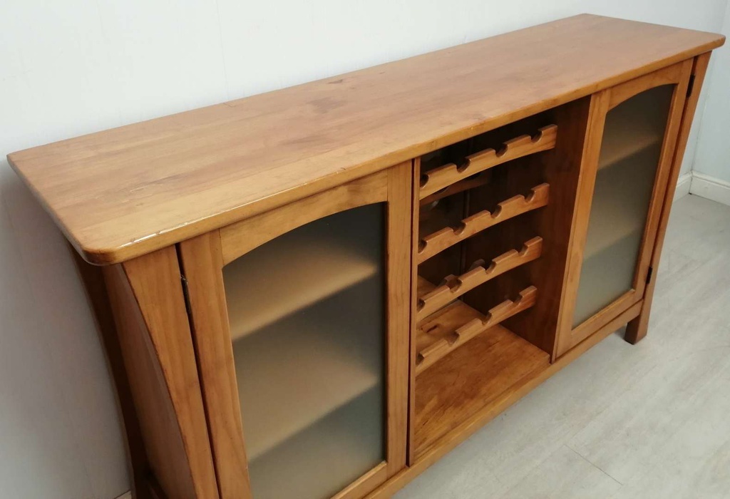Large Sideboard with Wine Rack