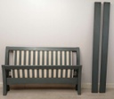 5ft Grey Distressed Bed Frame