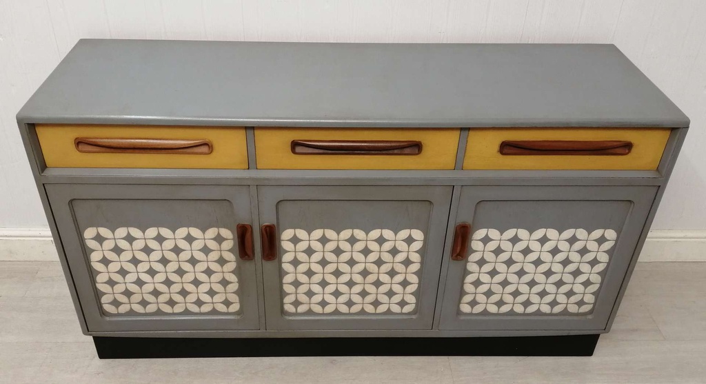 Retro Three Door Sideboard