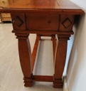 Great hardwood console table