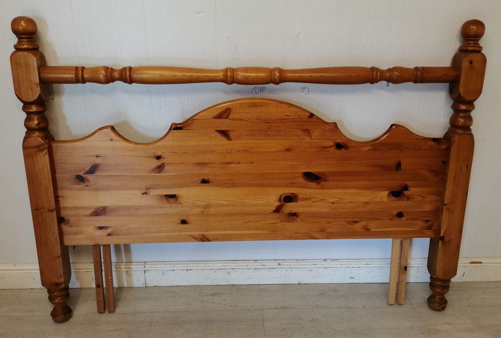 5ft chunky Pine Headboard