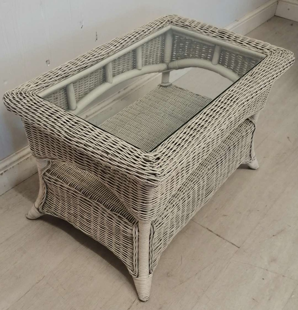 lovely cane coffee table