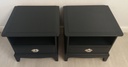 STAG 'railings’ SINGLE DRAWER BEDSIDE TABLE PAIR