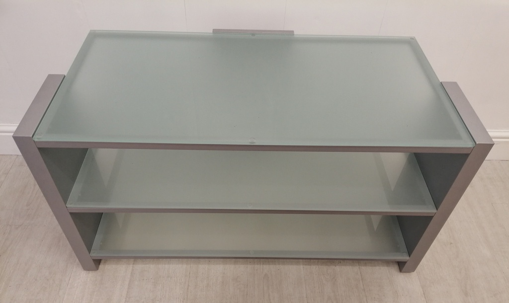 glass tv stand