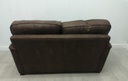 classic brown two seater sofa