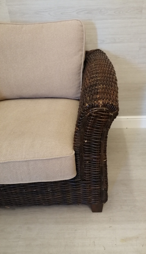 m &amp; s wicker armchair