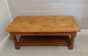quality solid pine coffee table