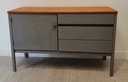 grey painted low sideboard / tv unit
