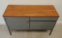grey painted low sideboard / tv unit