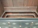 lovely old painted linen cupboard/wardrobe