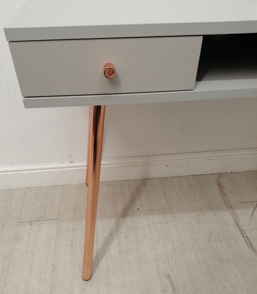 dressing / console grey table