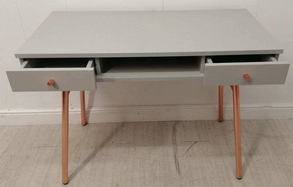 dressing / console grey table