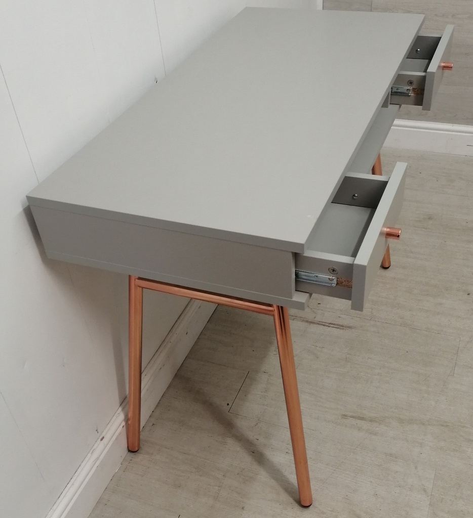 dressing / console grey table