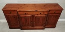 DUCAL PINE BREAKFRONT SIDEBOARD