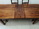 quality extending dark wood table