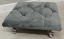 lovely low grey footstool