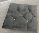 lovely low grey footstool