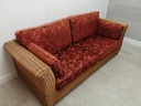 LOVELY WICKER - CONSERVATORY SOFA